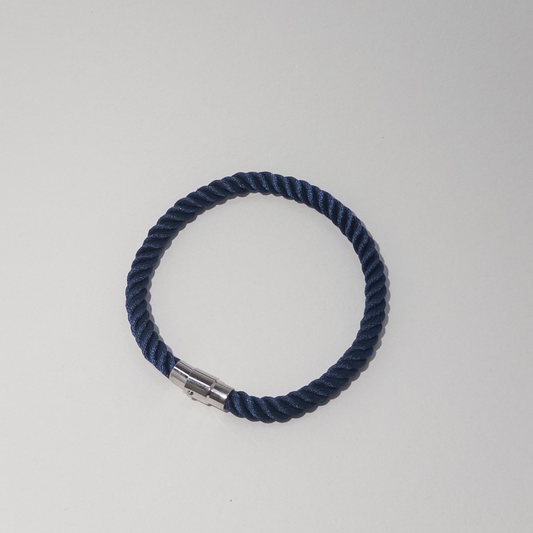 Koord Armband (Marine blauw)